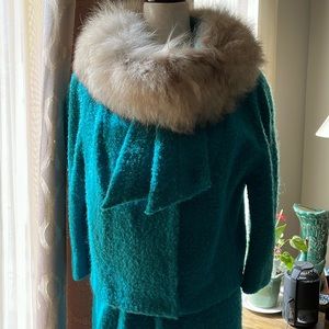 Vintage Paris Lilli Ann San Francisco two piece suit